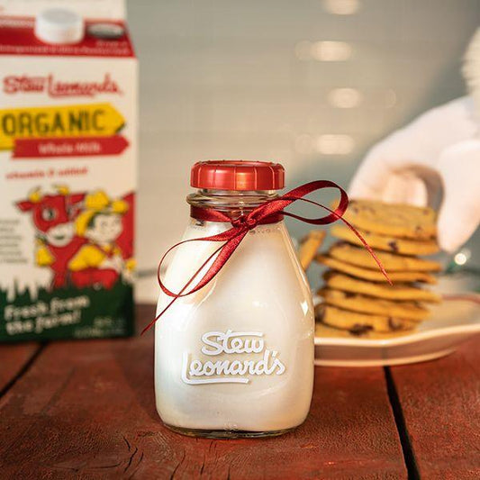 Stew Leonard's Mini Milk Bottle
